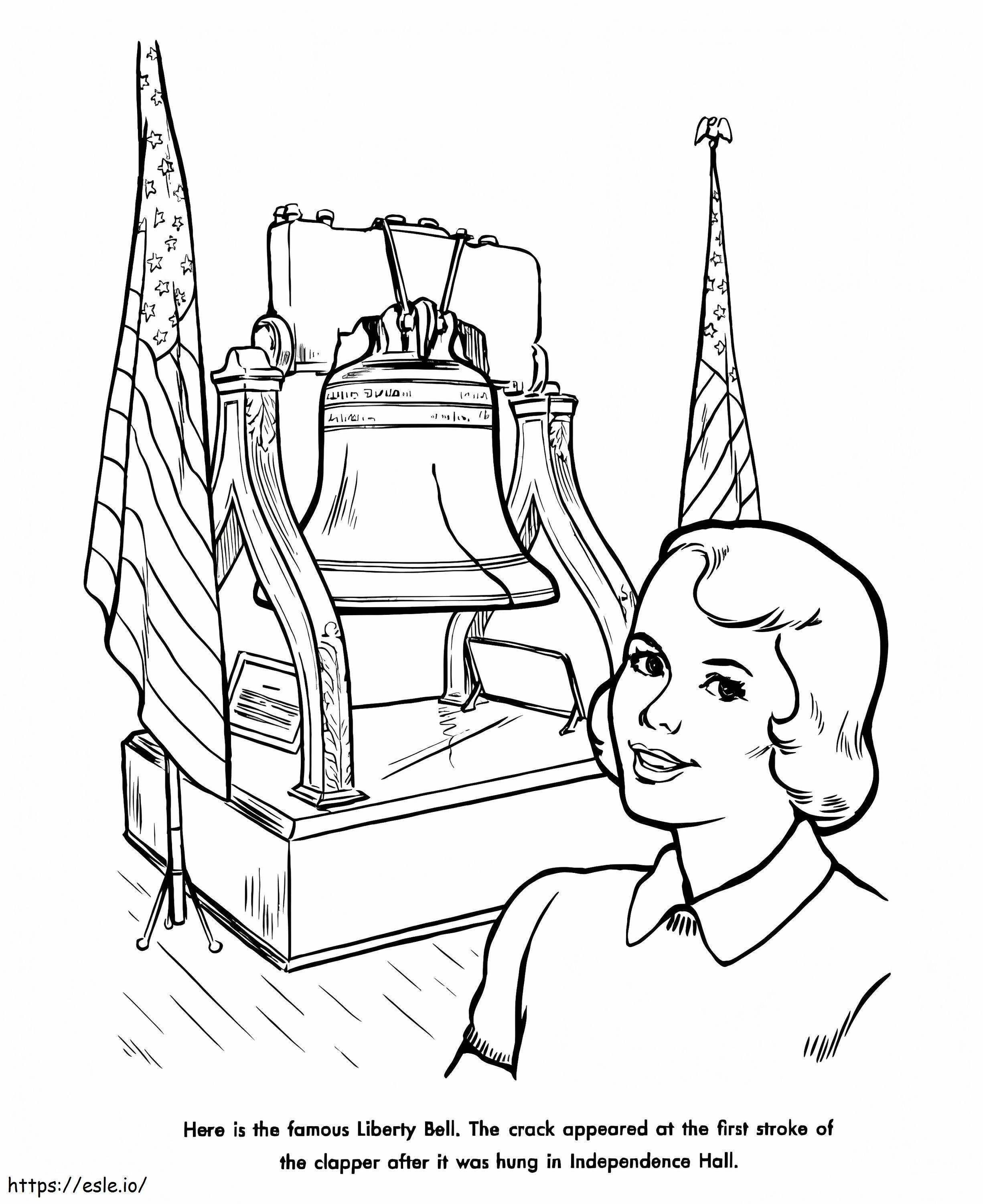 A Liberty Bell emléknapja kifestő