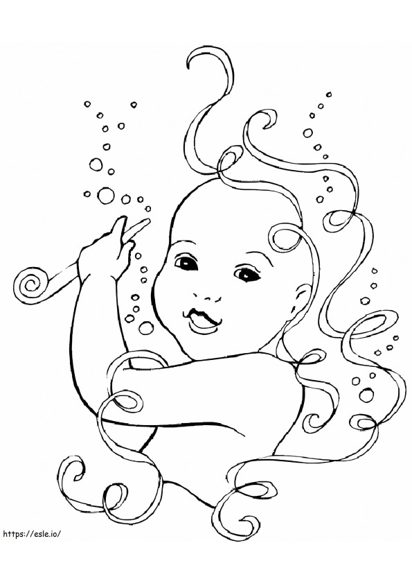 Baby For Kid coloring page