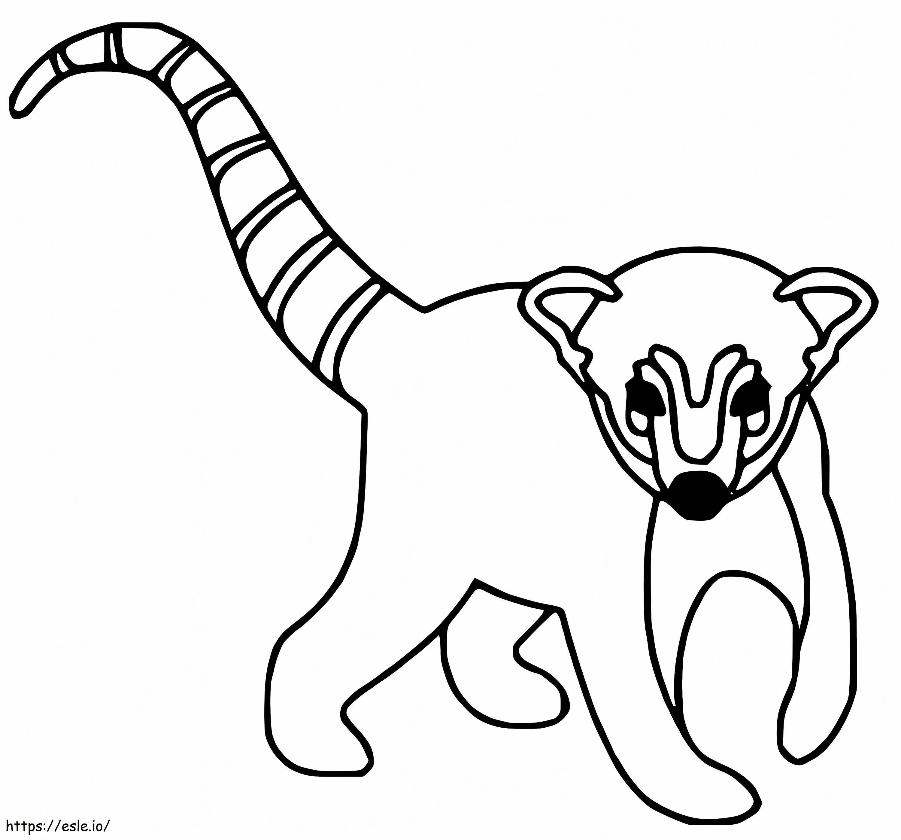 Cute Coats coloring page