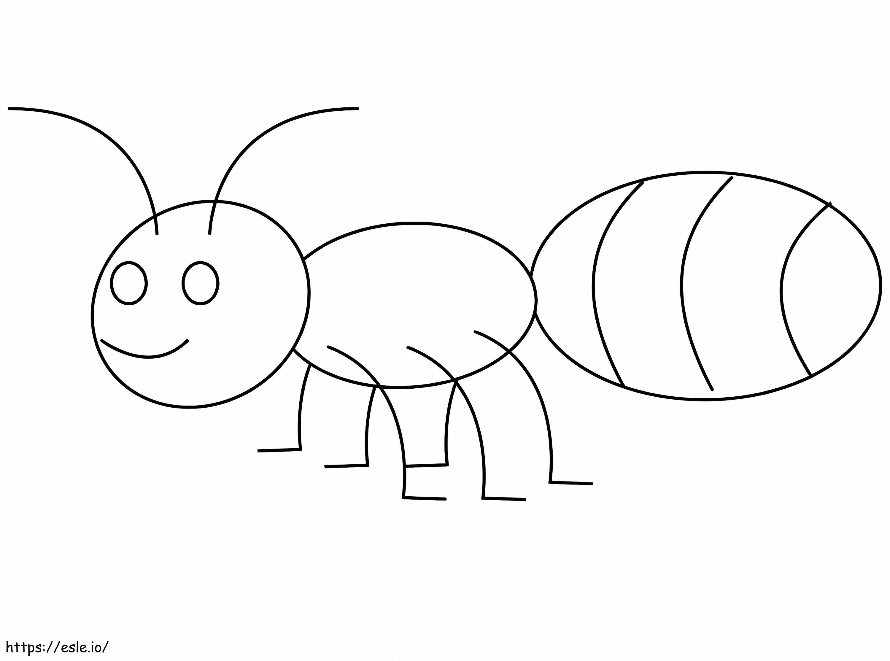 İyi Karınca boyama