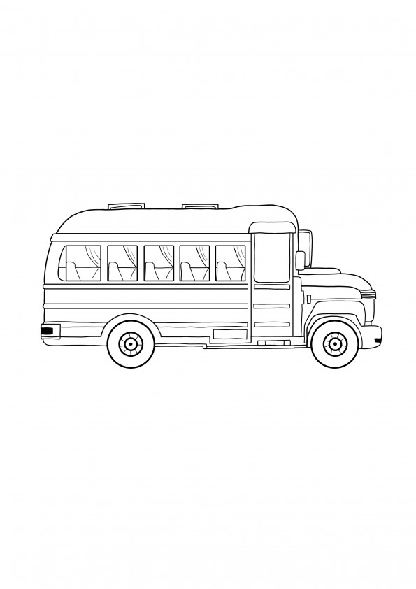 passenger bus free to download and print