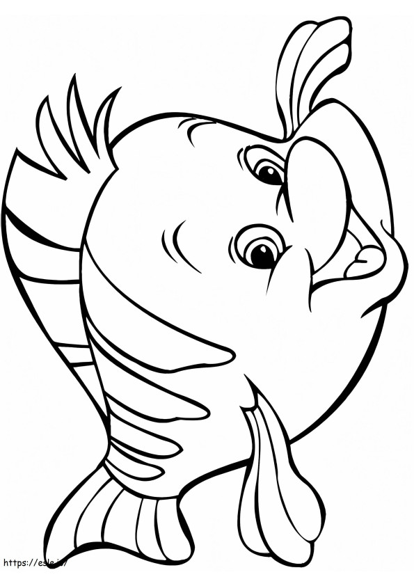 5Flounder coloring page