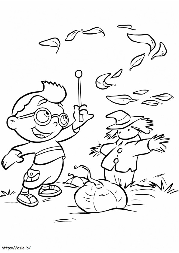 1536136948 Leo And Dummy A4 coloring page