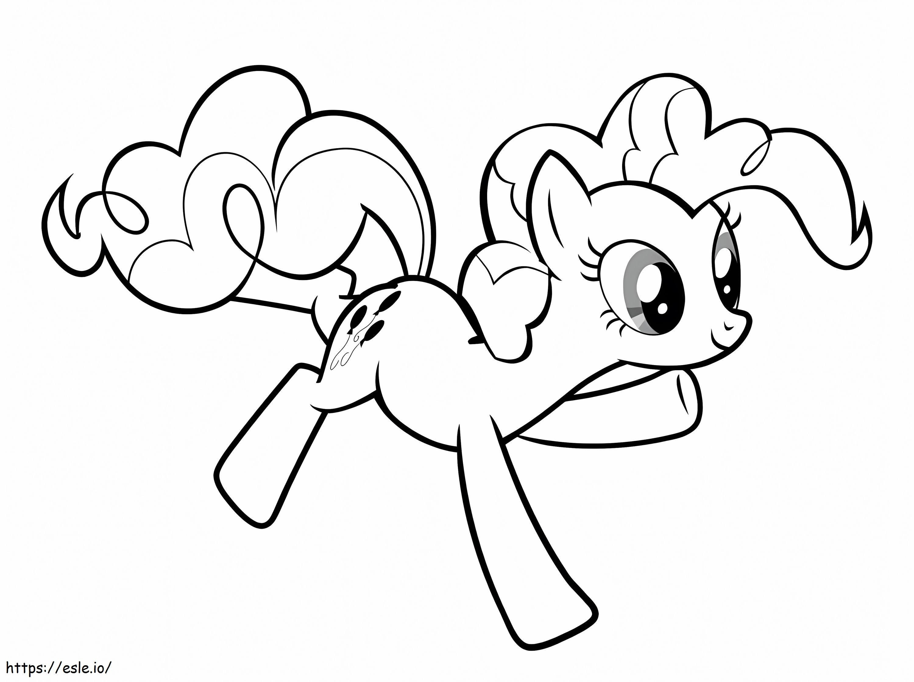 Pinkie Pie To Color coloring page