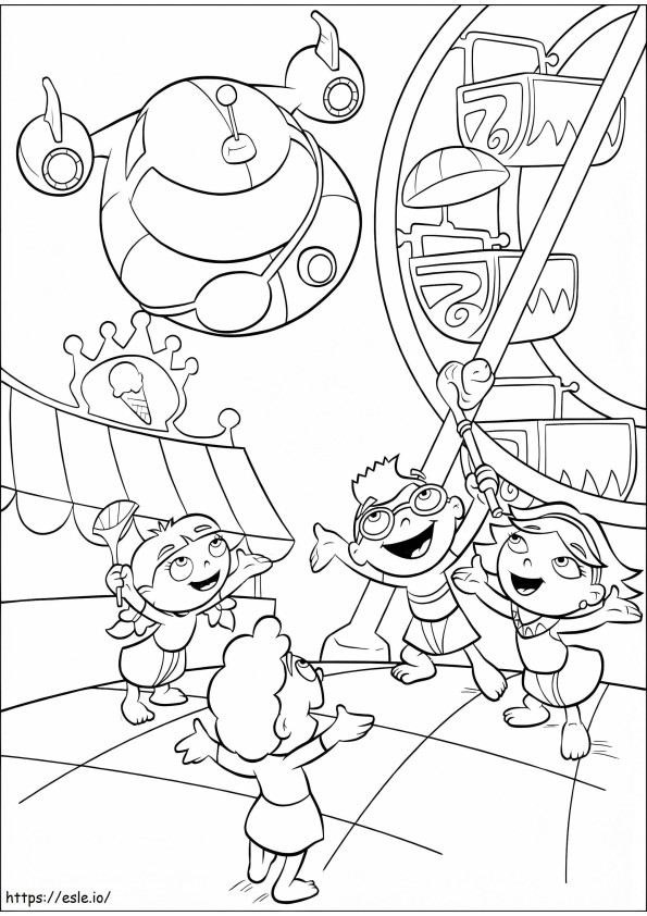Little Einsteins 14 coloring page