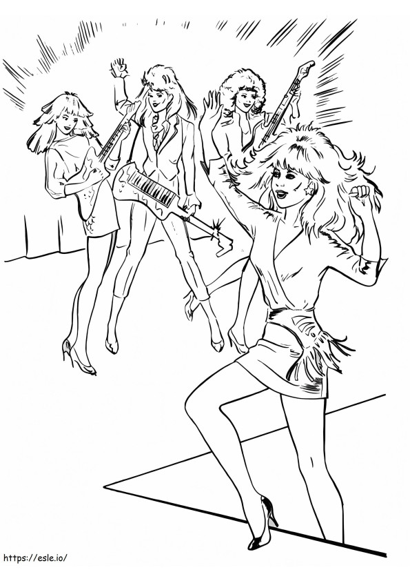 Printable Jem And The Holograms de colorat