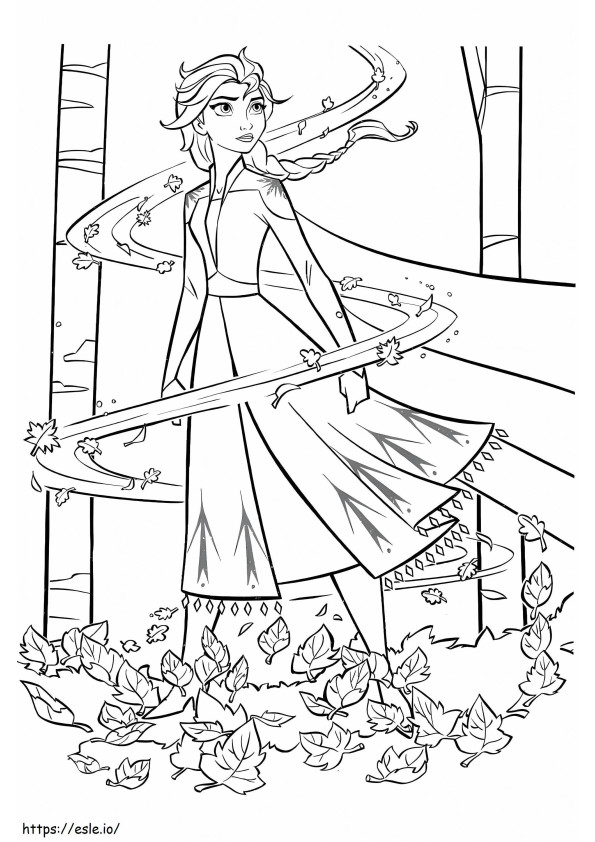 Elsa Great coloring page