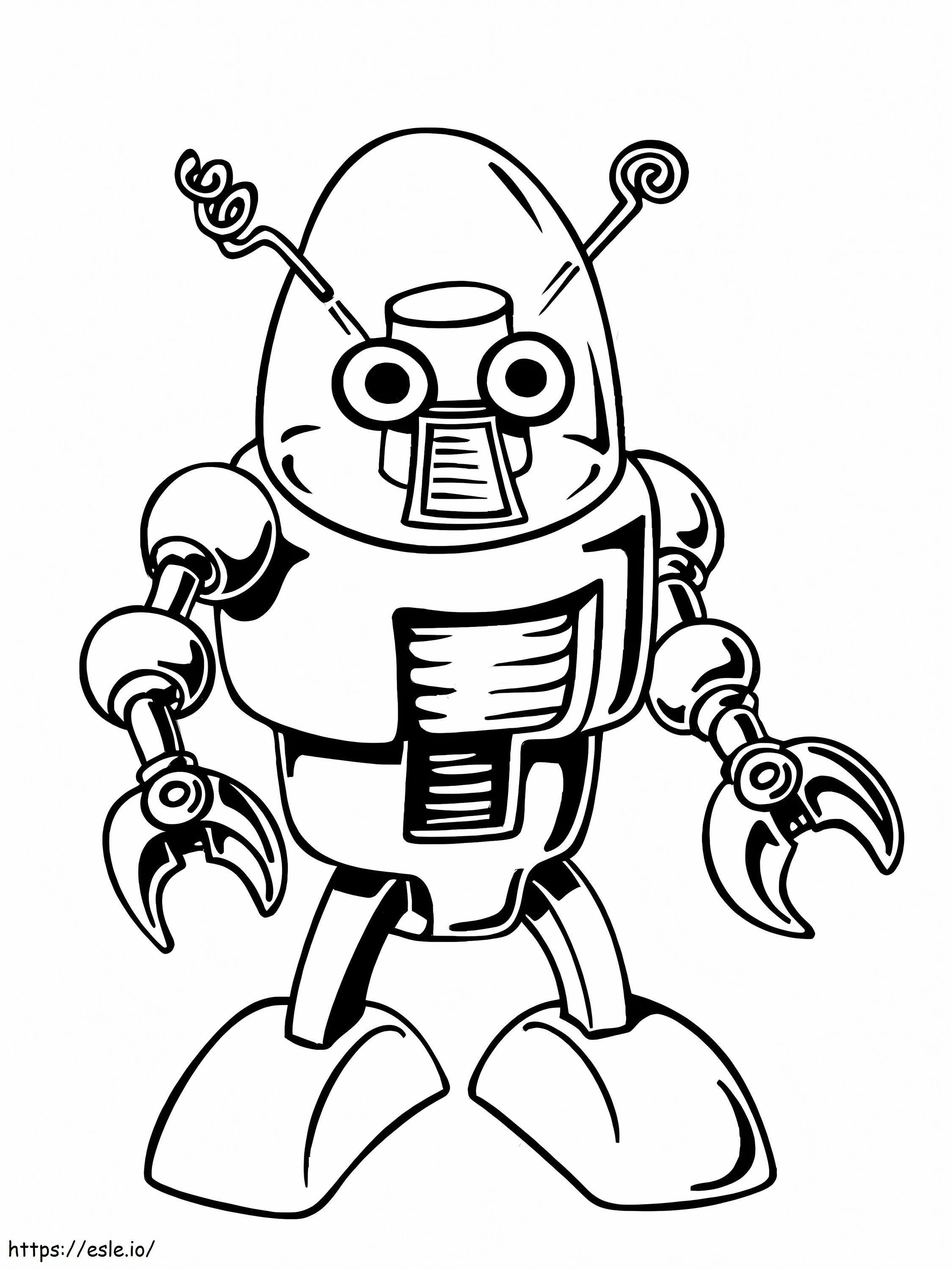Robot Chico Normalny kolorowanka