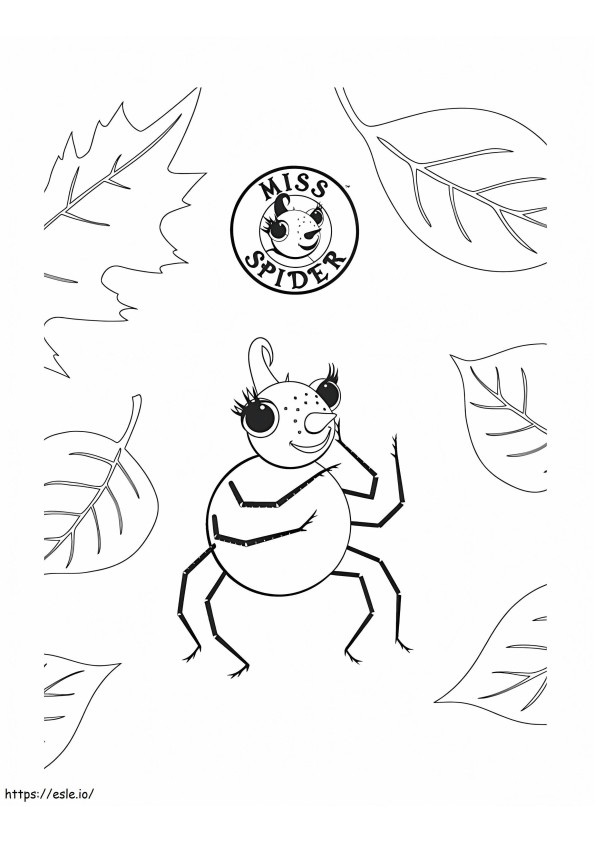 1593998163 Miss Spider Coloringpages 05 coloring page
