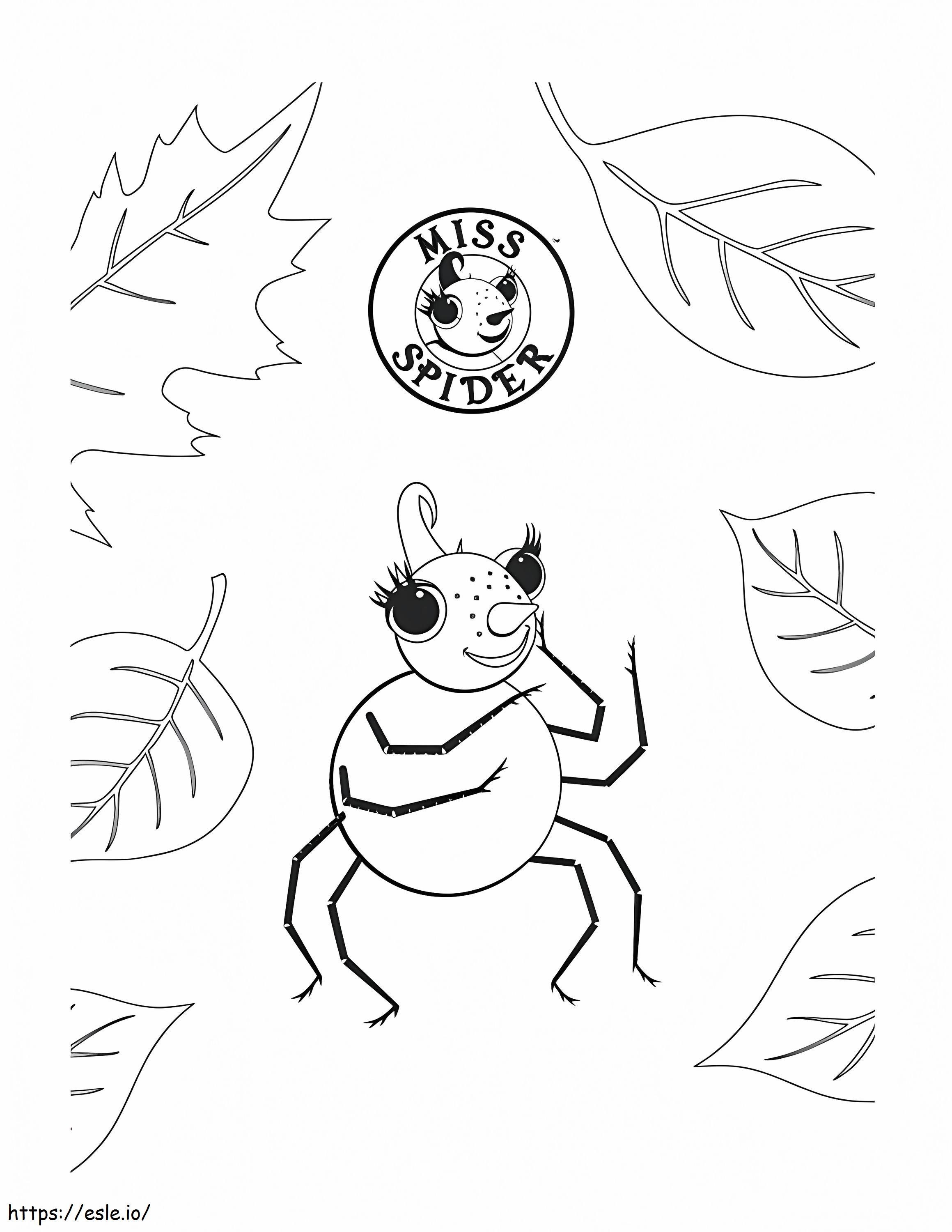 1593998163 Miss Spider Disegni da colorare 05 da colorare