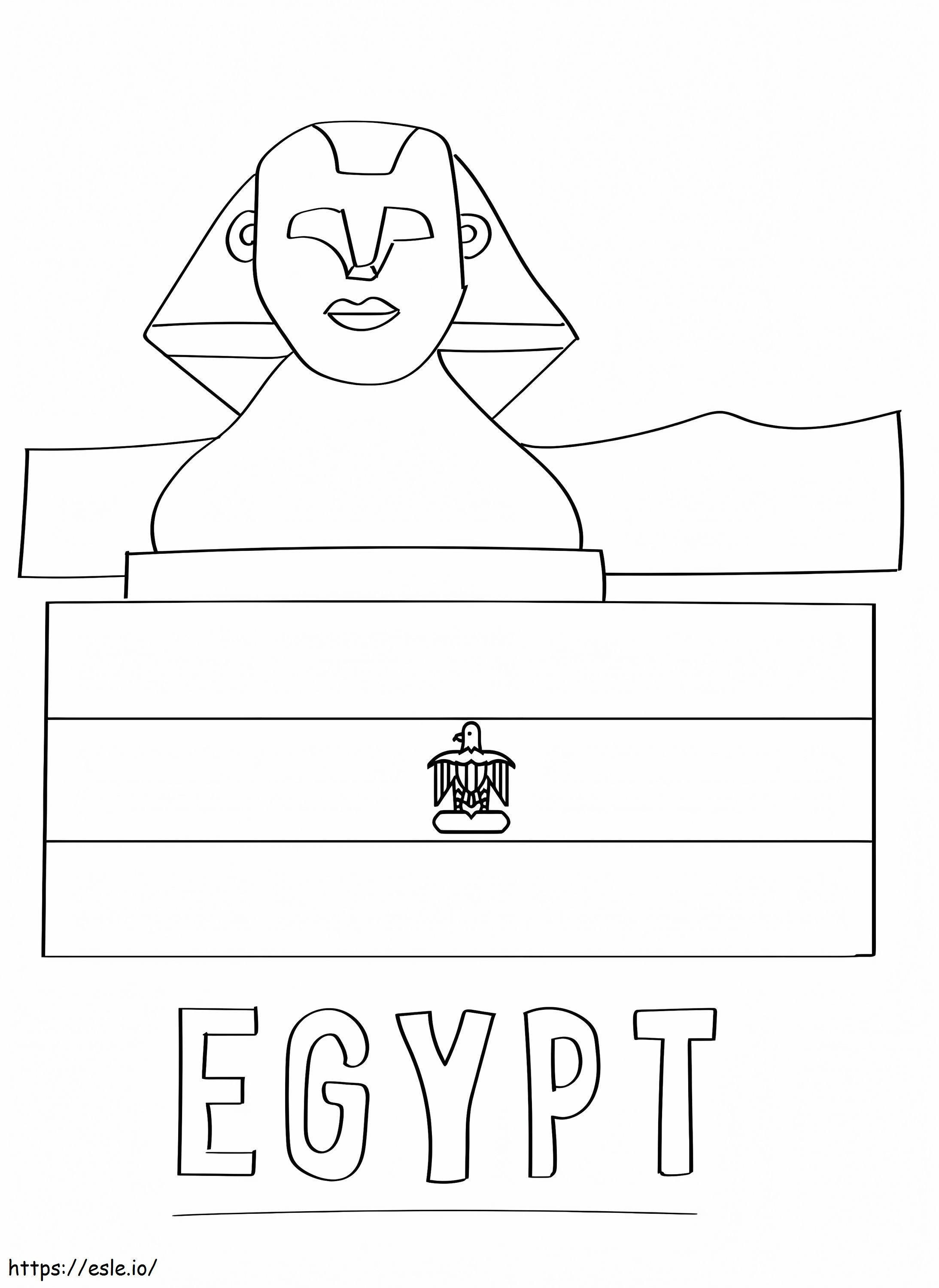 Egypt 1 coloring page