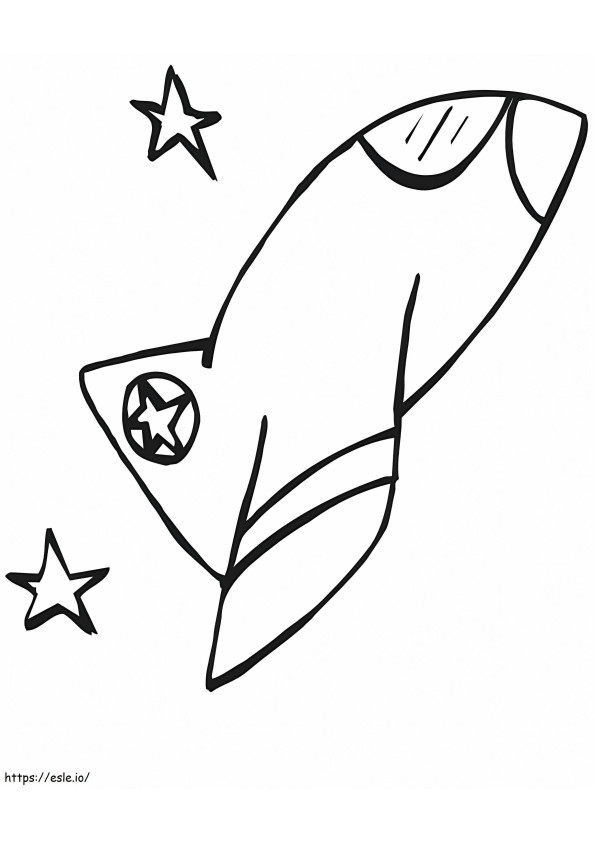 Hand Drawing Spaceship