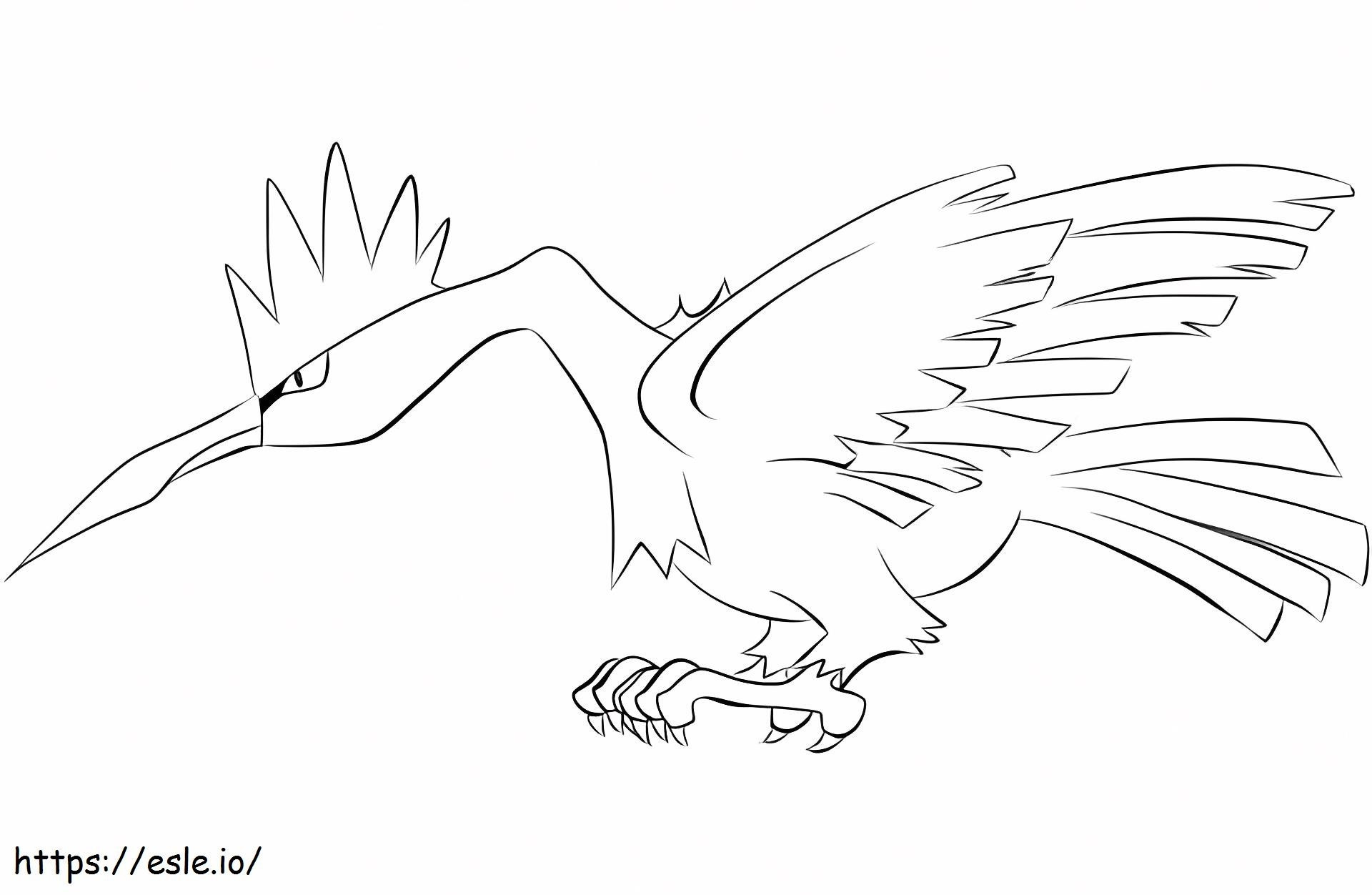 Fearow 2 coloring page