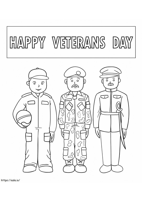 Veterans Day 10 coloring page
