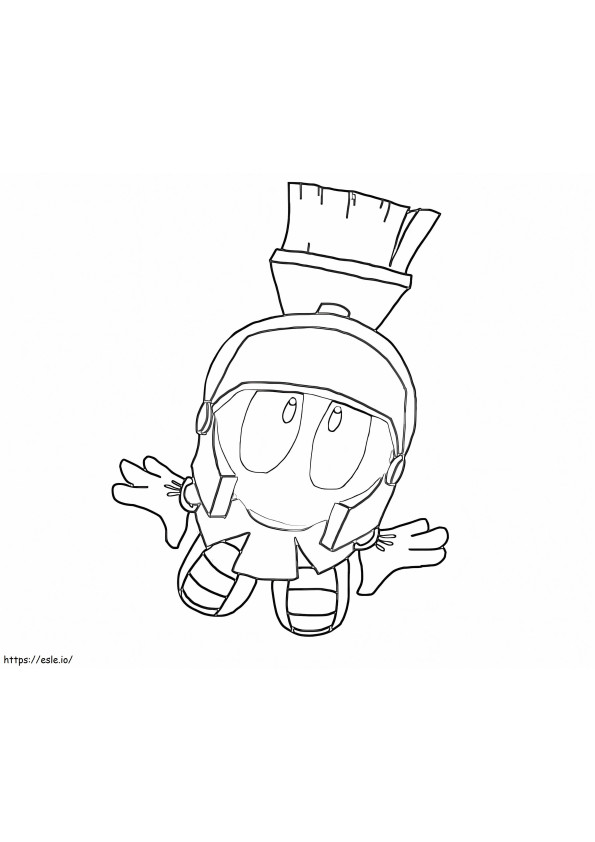 Marvin The Martian 11 coloring page