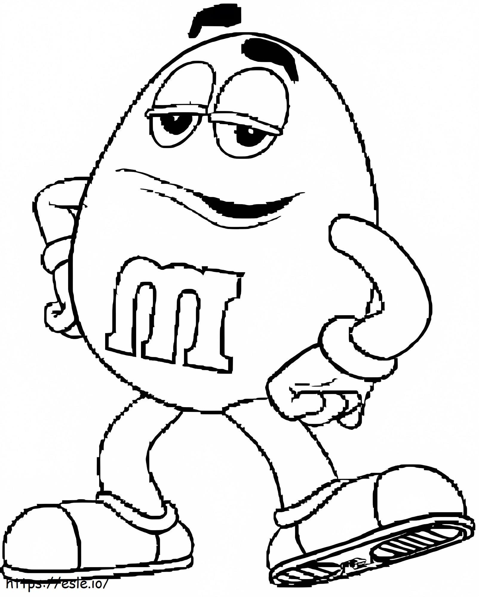 Funny Mm coloring page