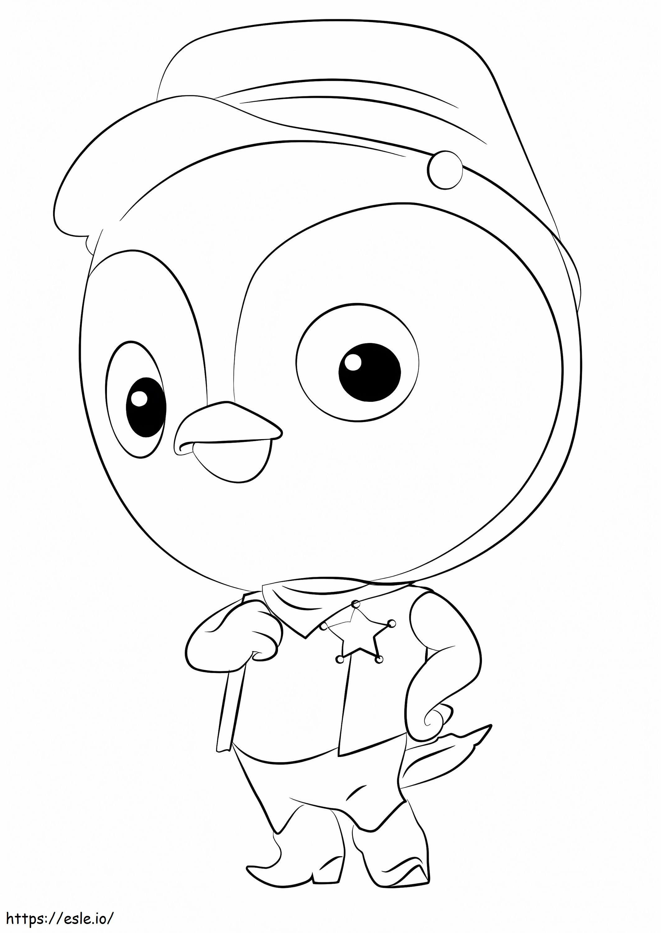 Deputy Peck coloring page