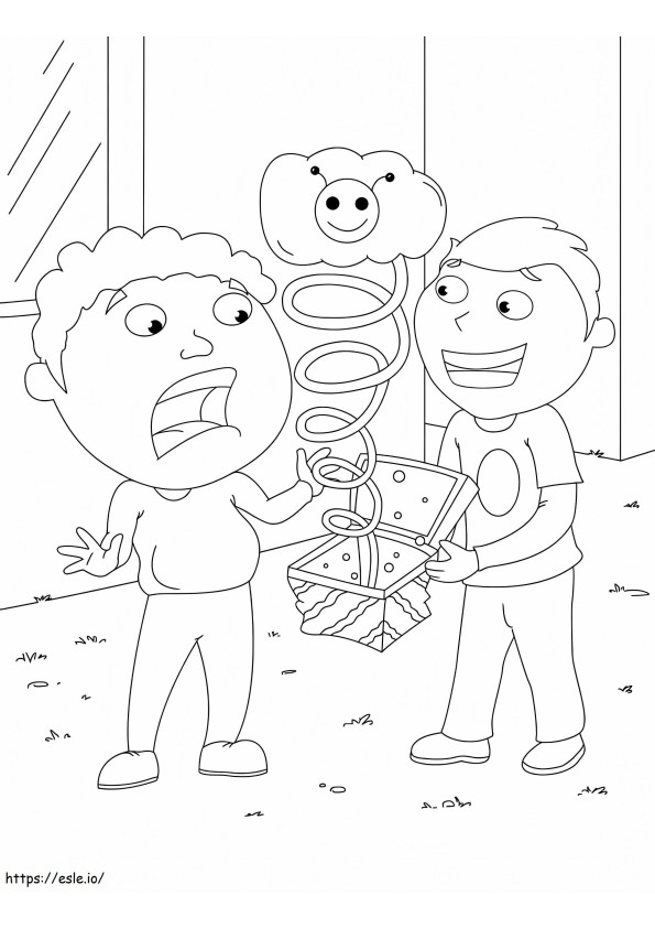 April Fools Day 1 coloring page