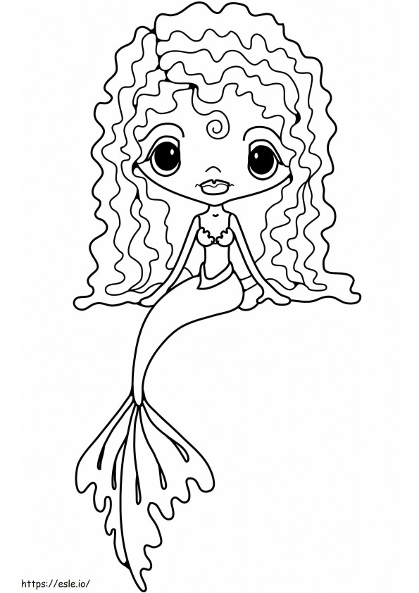 Siren 4 663X1024 coloring page