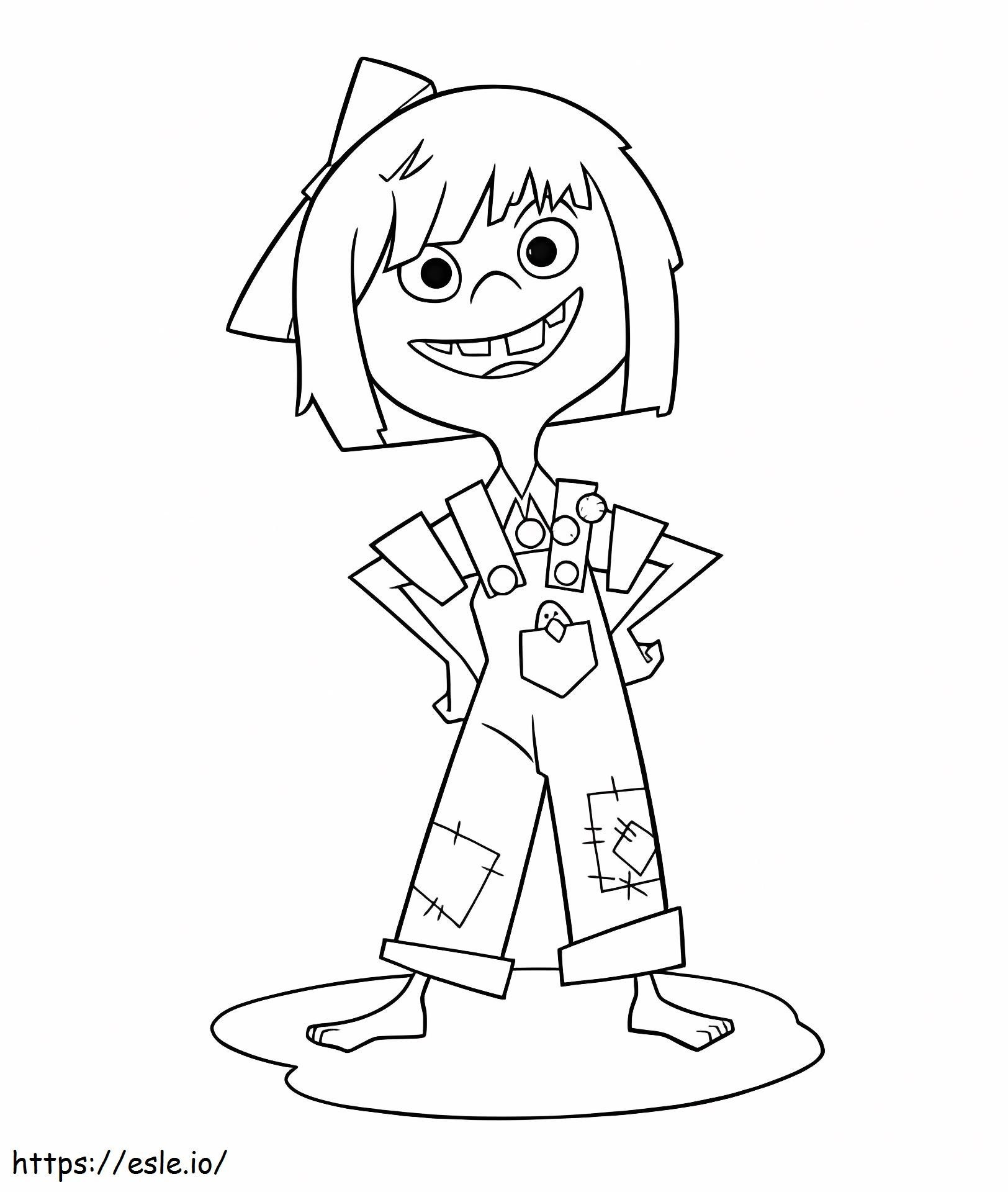 1559618777 Ellie Smiling A4 coloring page