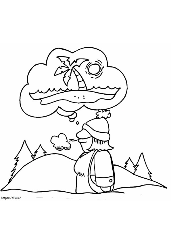 Canadian Dream coloring page