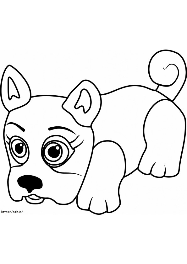French Bulldog Pet Parade coloring page