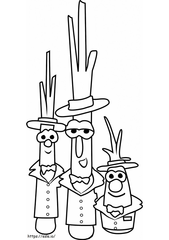 1531362922 The Scallions A4 coloring page