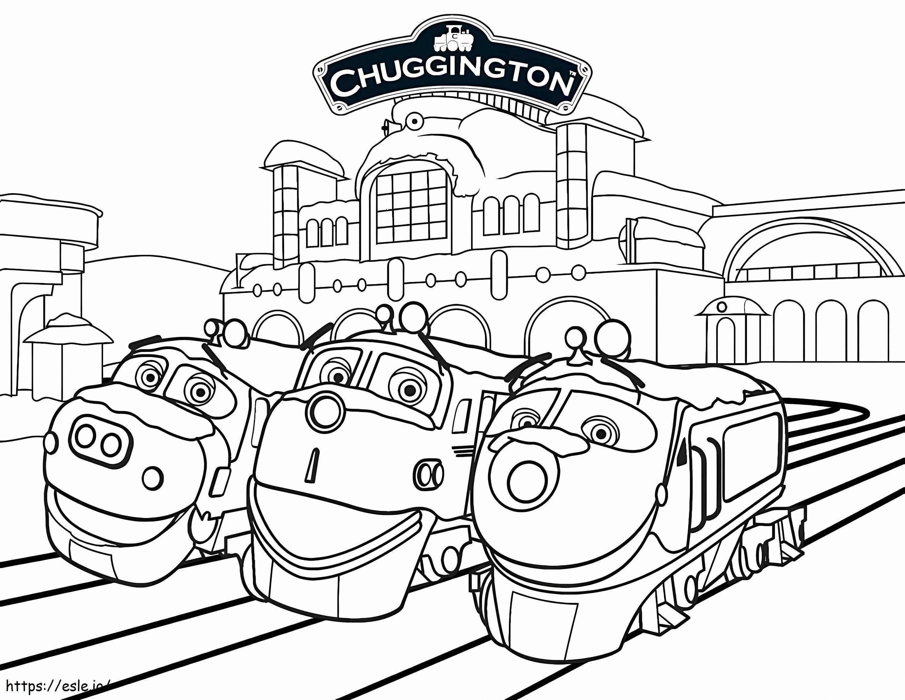 Chuggington 3 coloring page