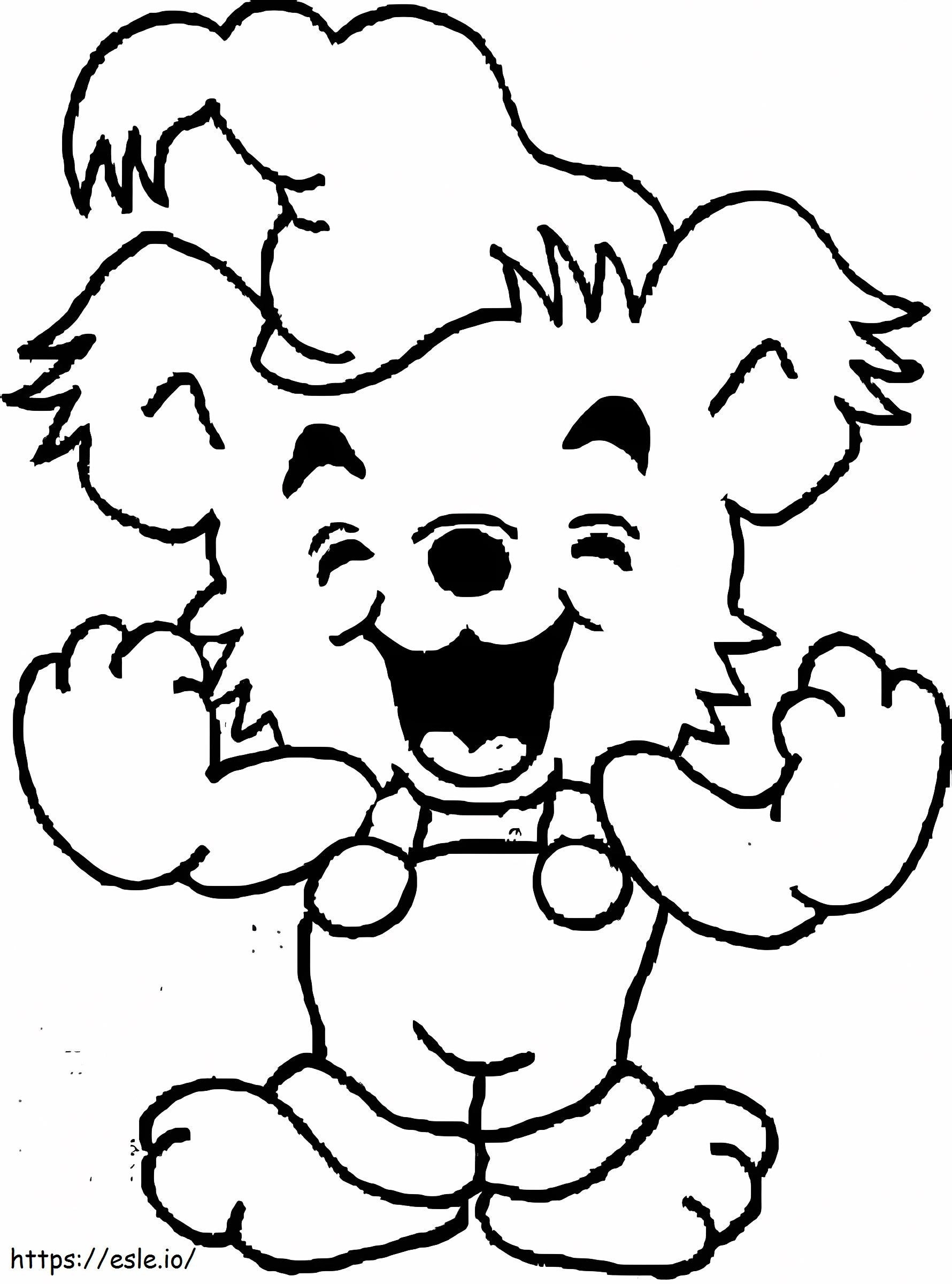 Free Teddy Bear coloring page