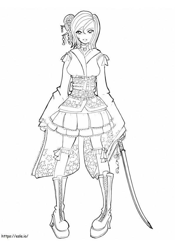 Wa Lolita Anime Girl