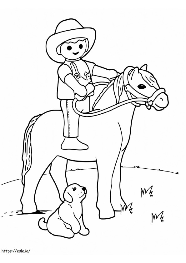 Playmobil 13 coloring page