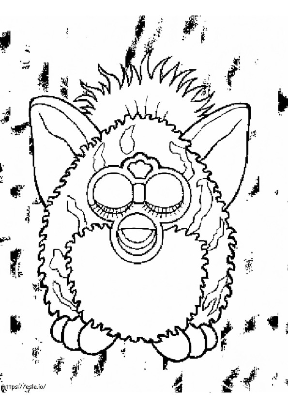 Furby Good coloring page