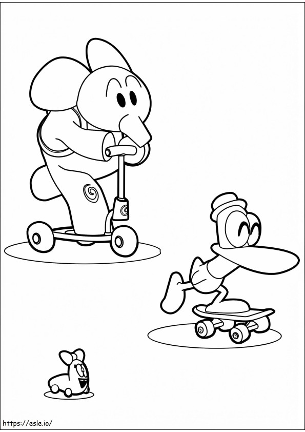 Caterpillar Pato And Elly