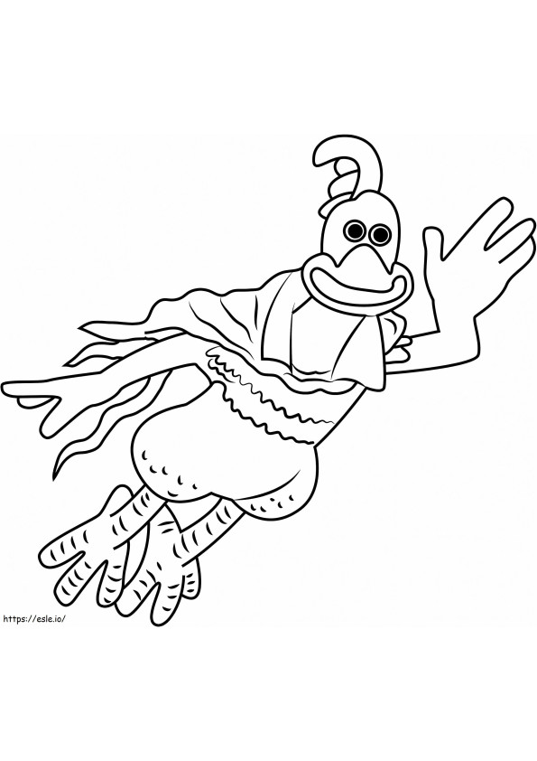 1531537458 Rocky Is Flying A4 coloring page