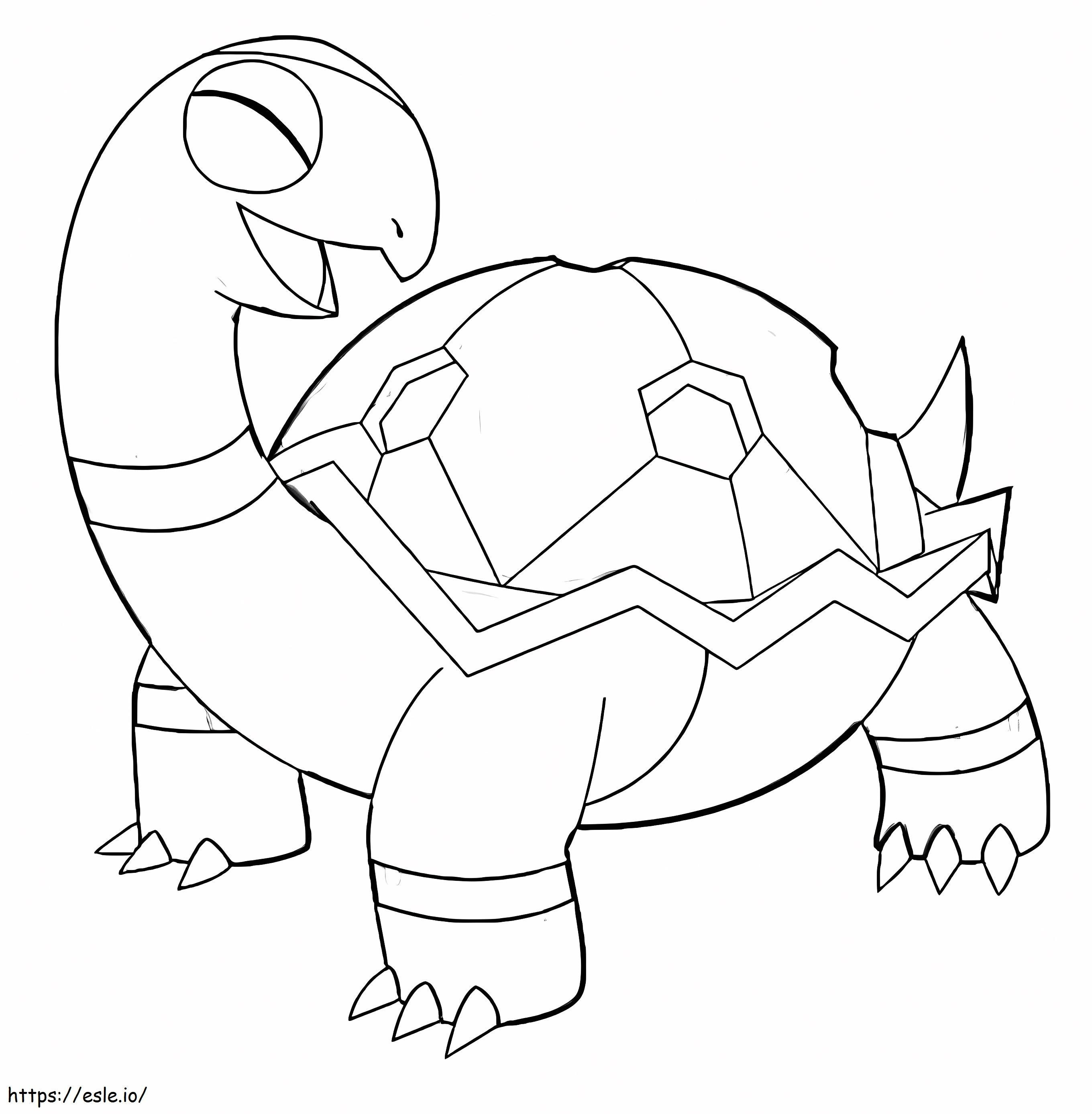 Torkoal Pokémon 2 ausmalbilder
