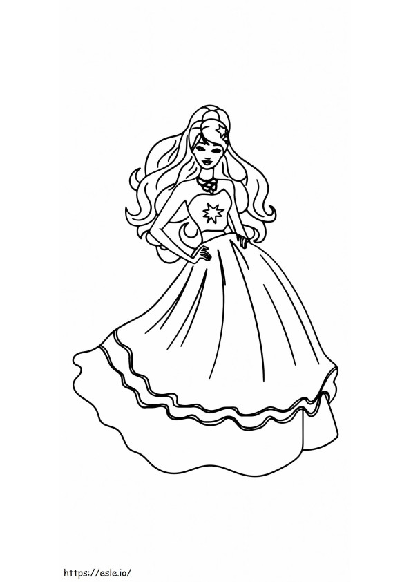 Princesa e a ervilha para imprimir 5 para colorir