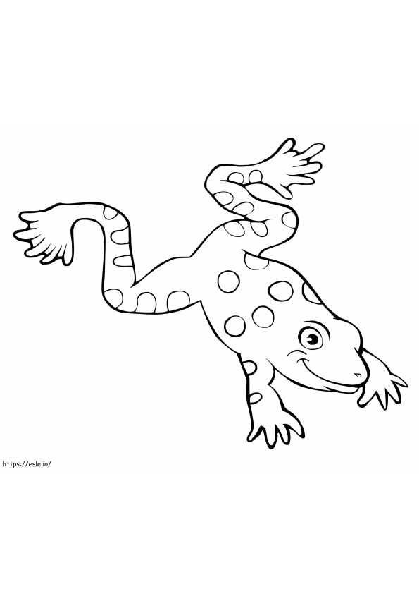 Toad 6 coloring page