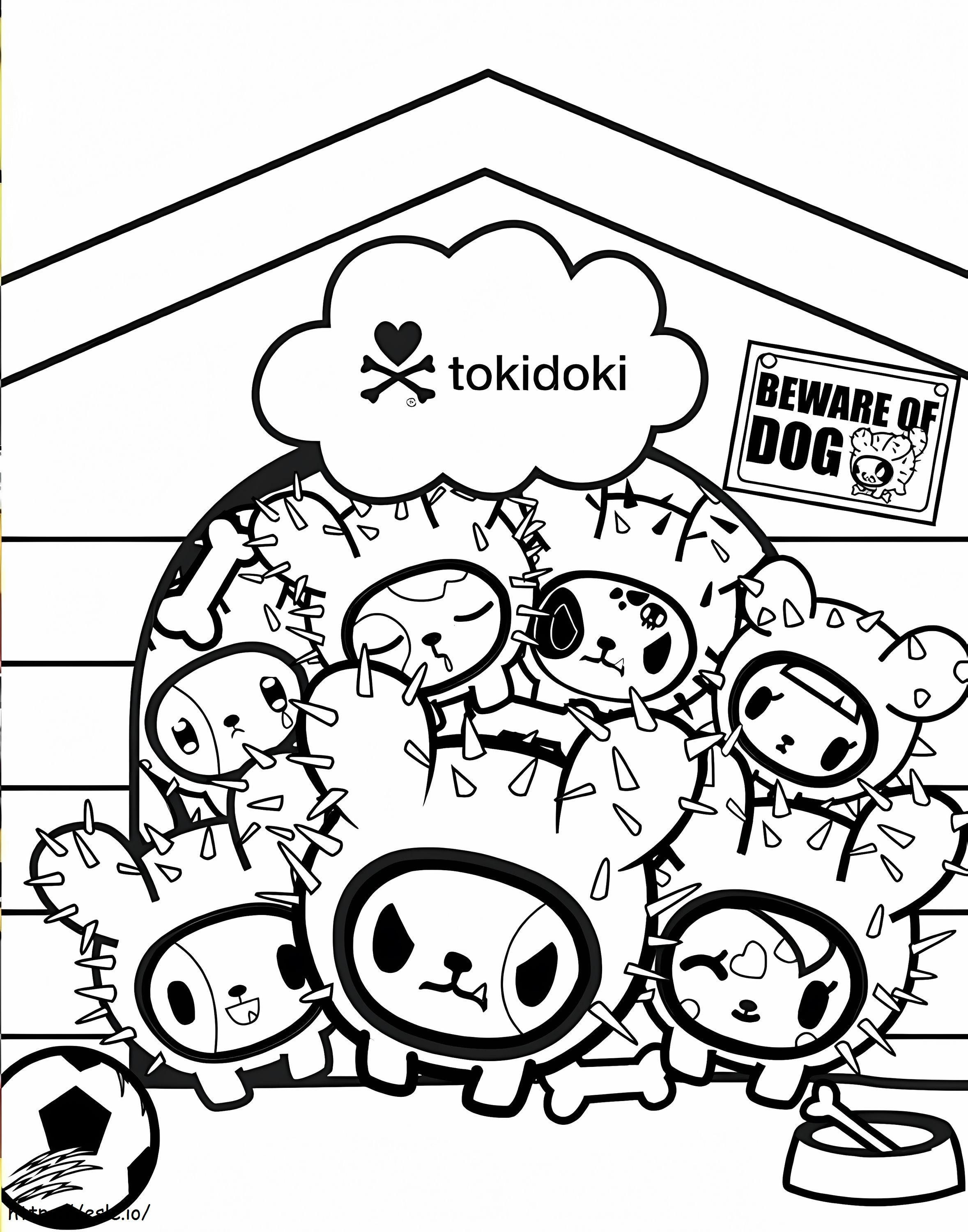 Tokidoki 1 coloring page
