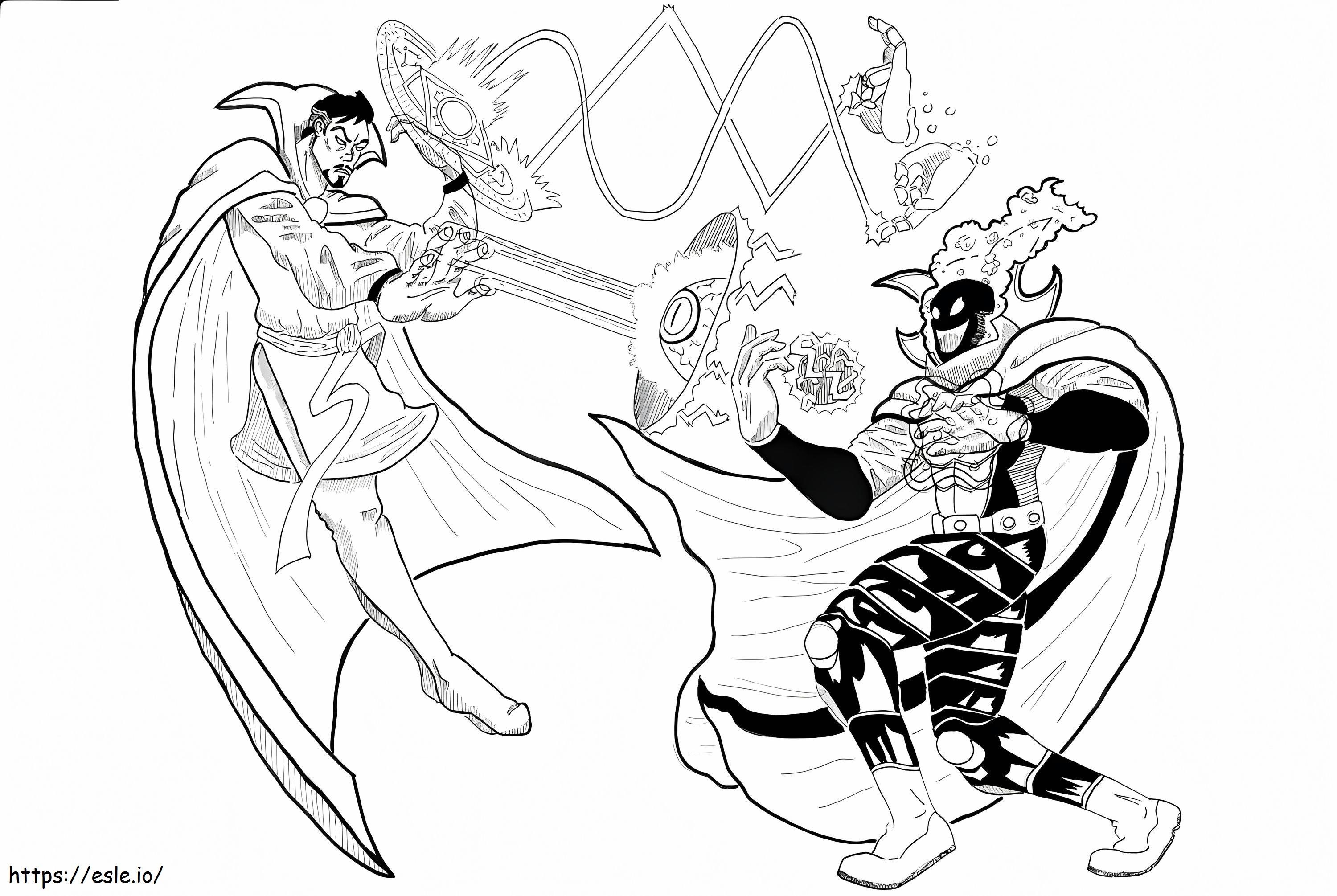1540352641 Dr Strange Vs Dormammu By Gospingo Db1Yqfq da colorare