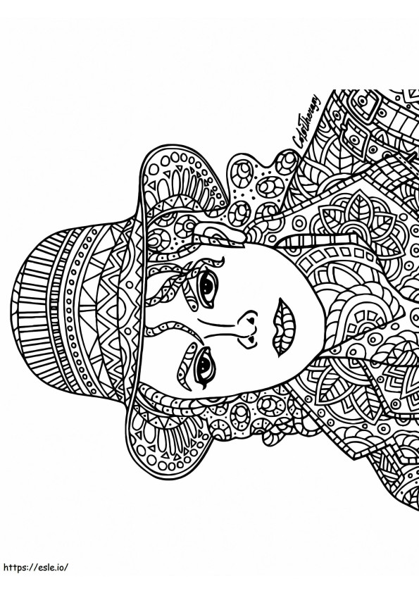 Michael Jackson For Adult coloring page