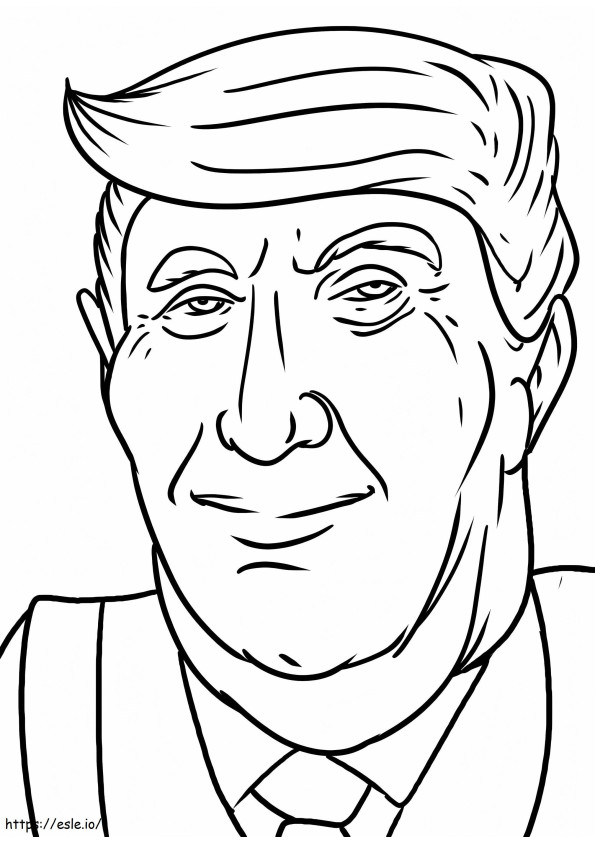 1541144789 Donald Trump coloring page