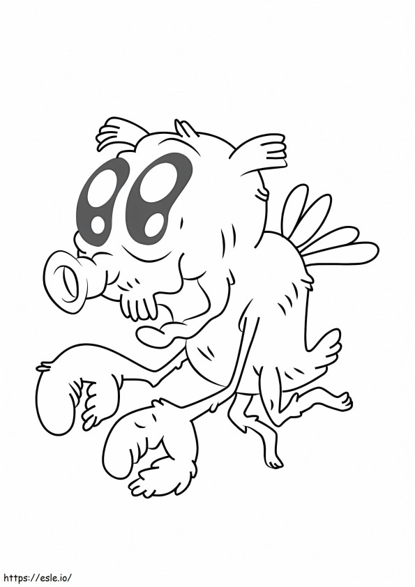 Grimgoff From Uncle Grandpa coloring page