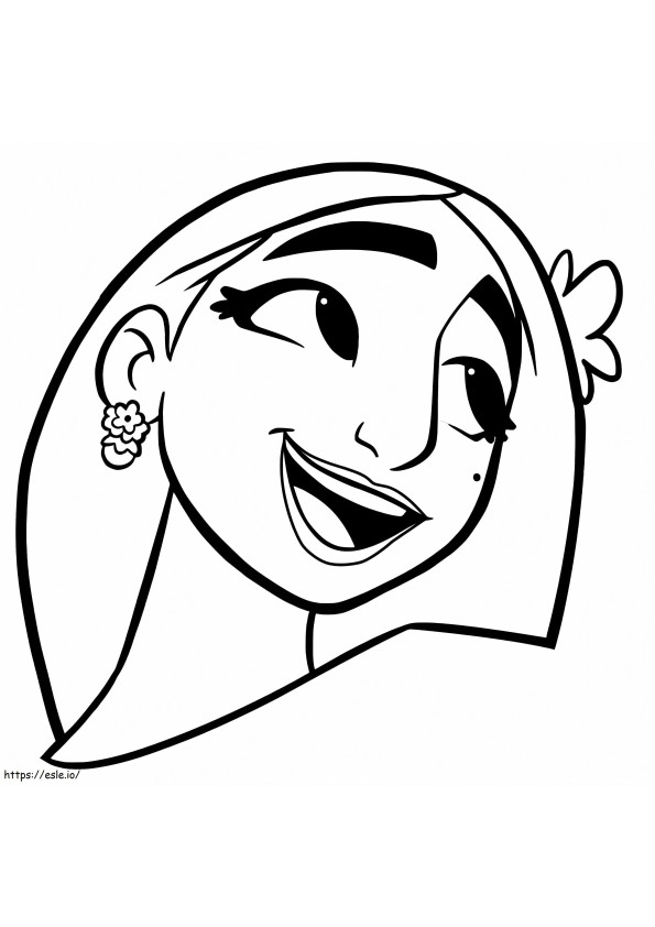 Isabella Charm coloring page