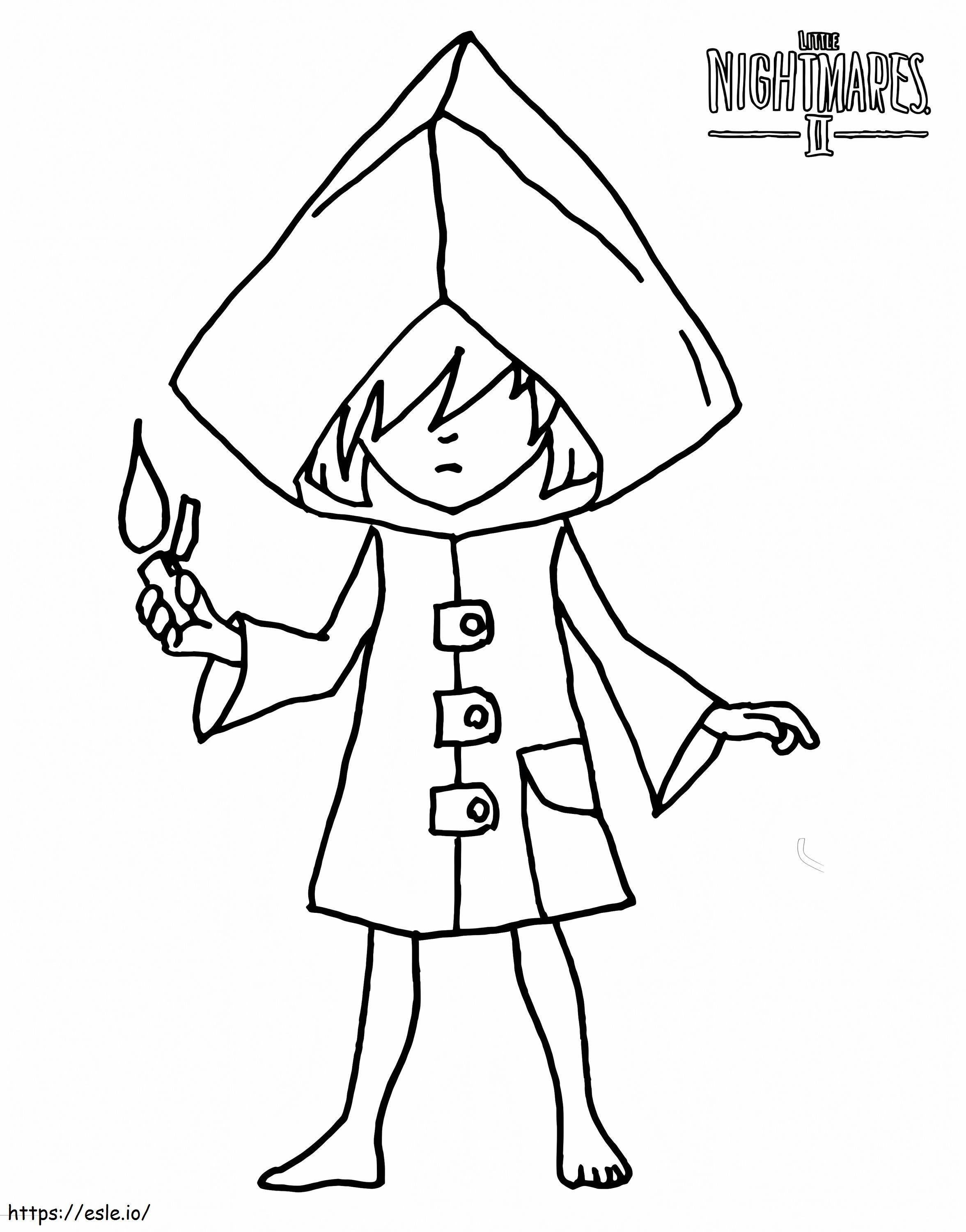 Little Nightmares Six coloring page