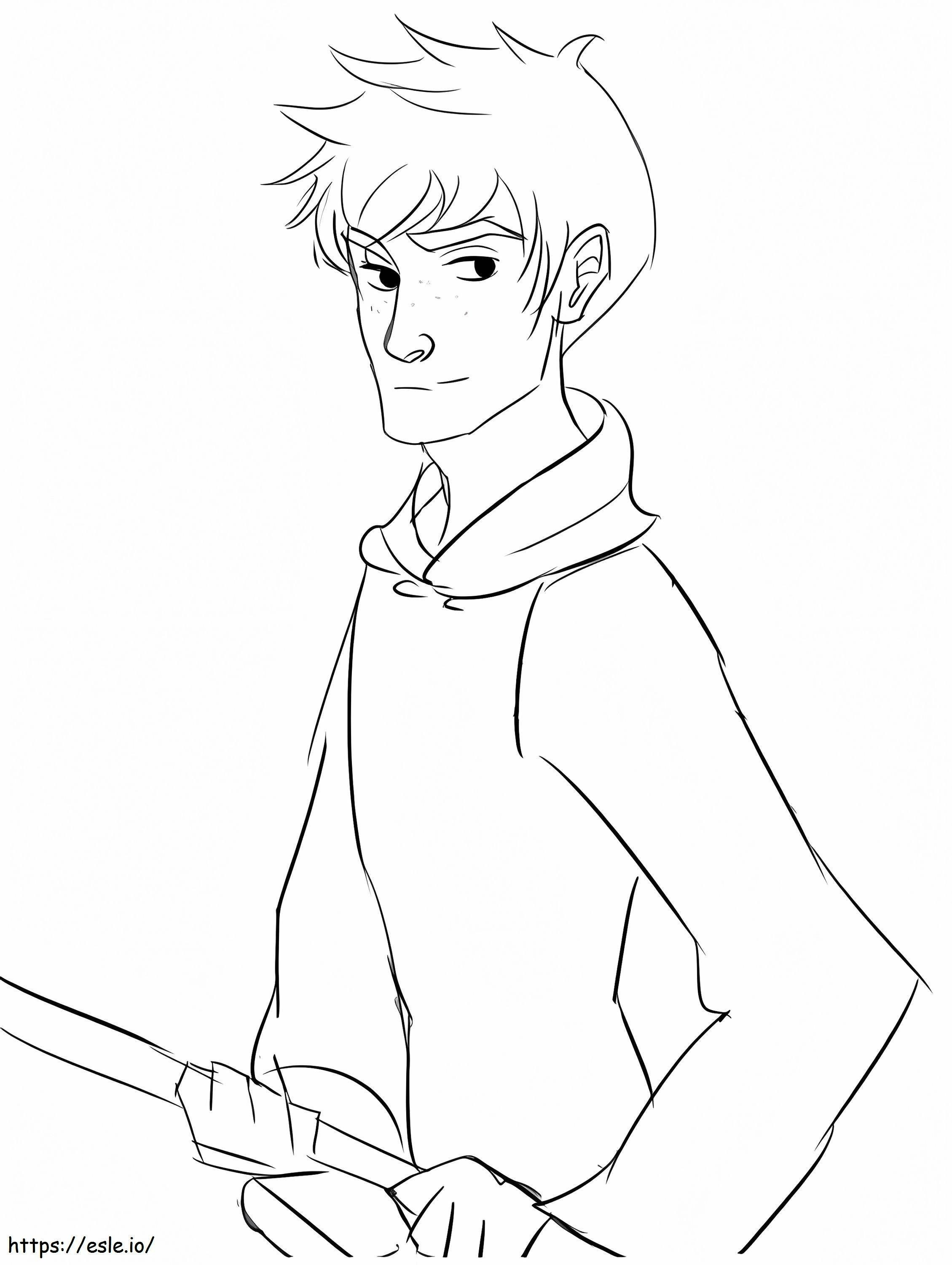 Jack Frost 1 coloring page
