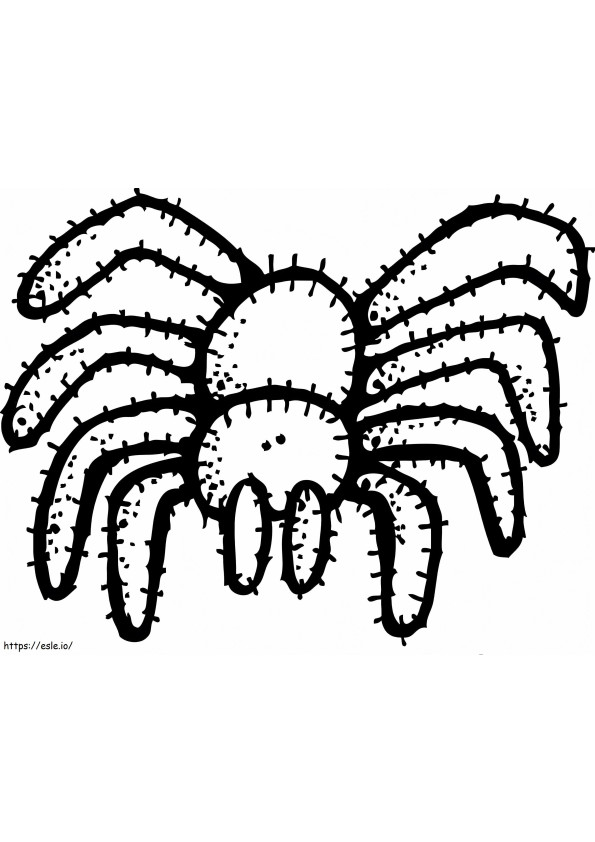 Spider Melonheadz coloring page