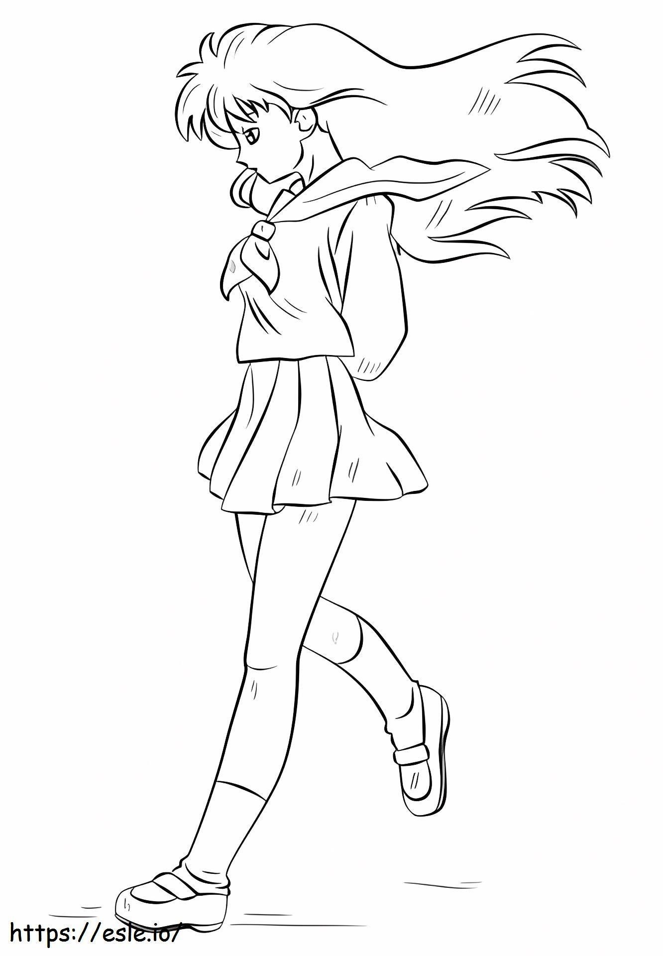 1528249211 Kagome Higurashia4 da colorare