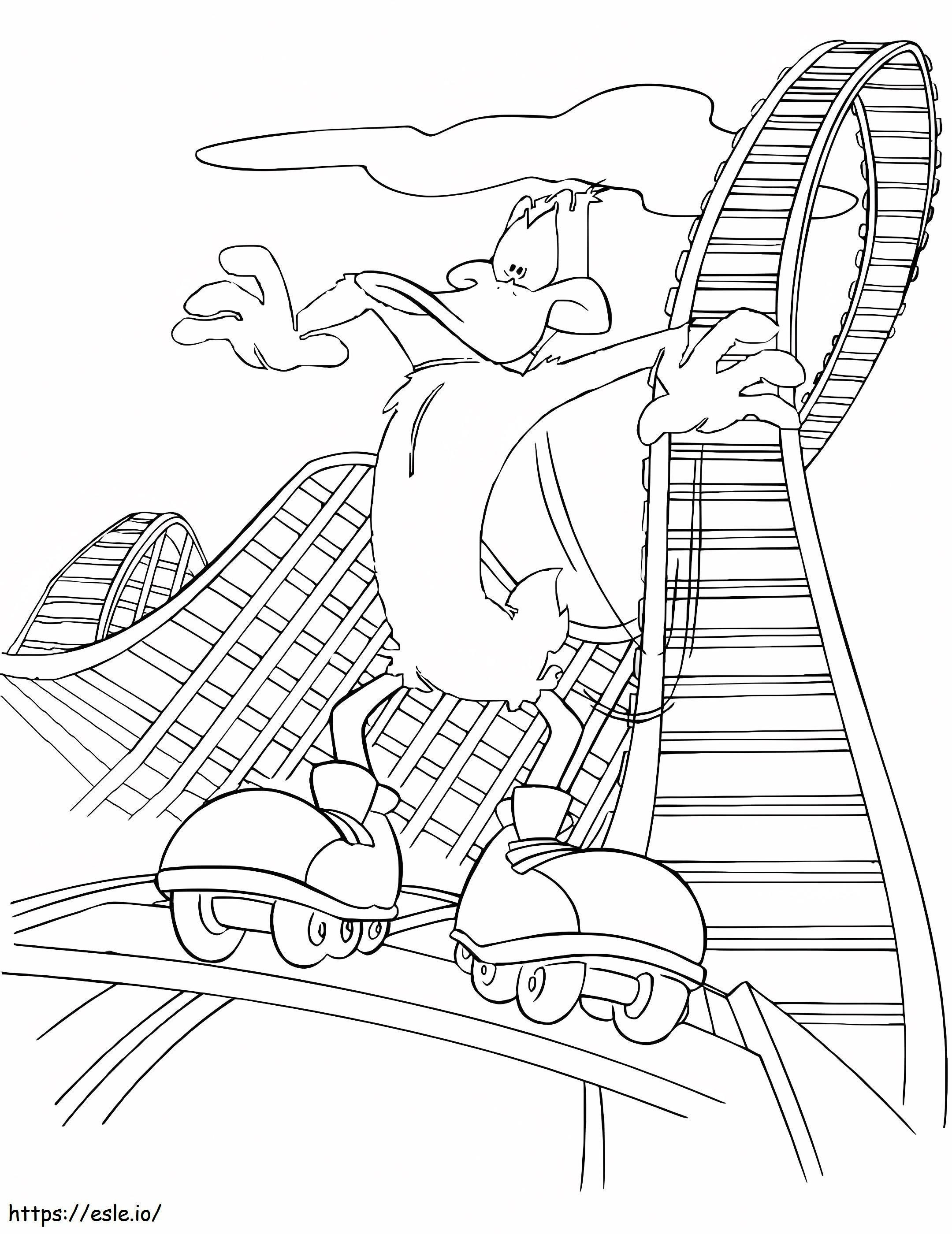 Daffy Duck Fun coloring page