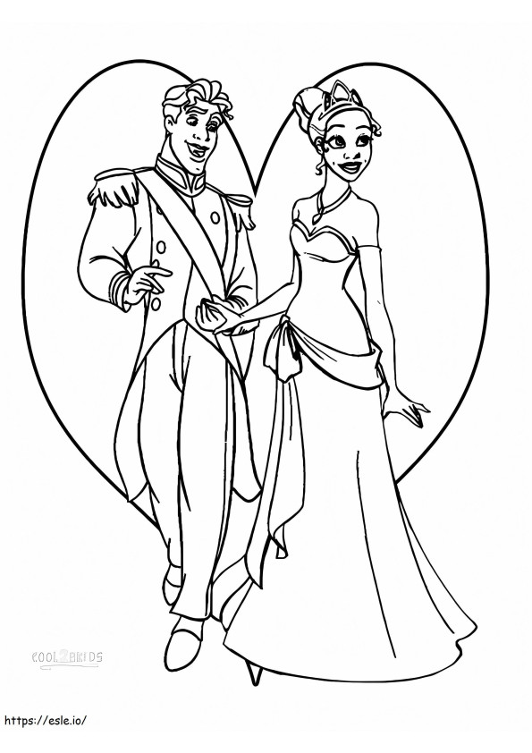 Princess And The Frog 7 coloring page
