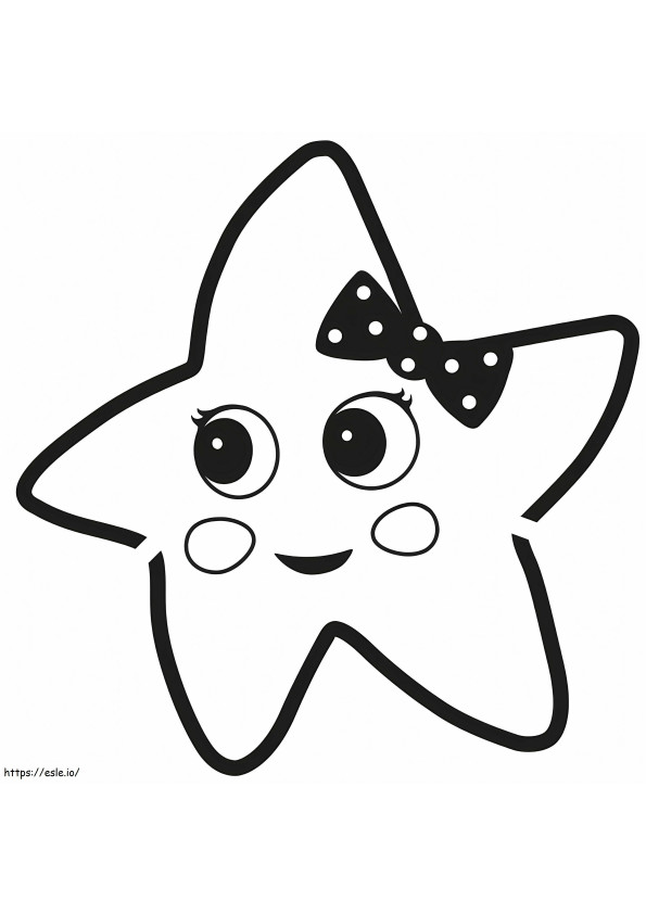 Cute Twinkle Little Baby Bum coloring page